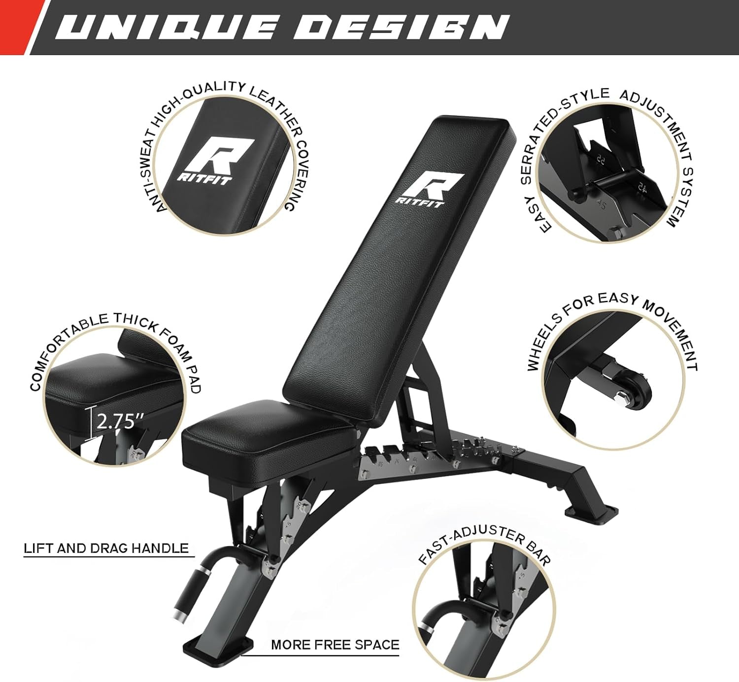 Multi-Function Garage & Home Gym Package Includes 1200LBS Power Cage PPC03/P3 with Cable Crossover System, Weight Bench, Olympic Barbell Weight Set, Full Body Workout